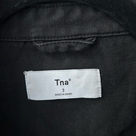 TNA oversized denim shirt black - Picture 4 of 11